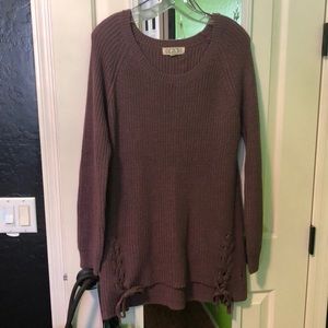 Plum sweater